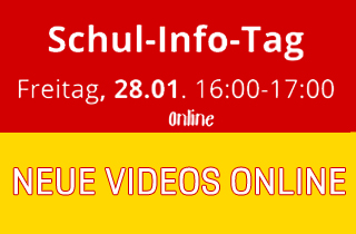 Am Freitag, dem 28.01.2022 ist unser ONLINE SCHULINFOTAG