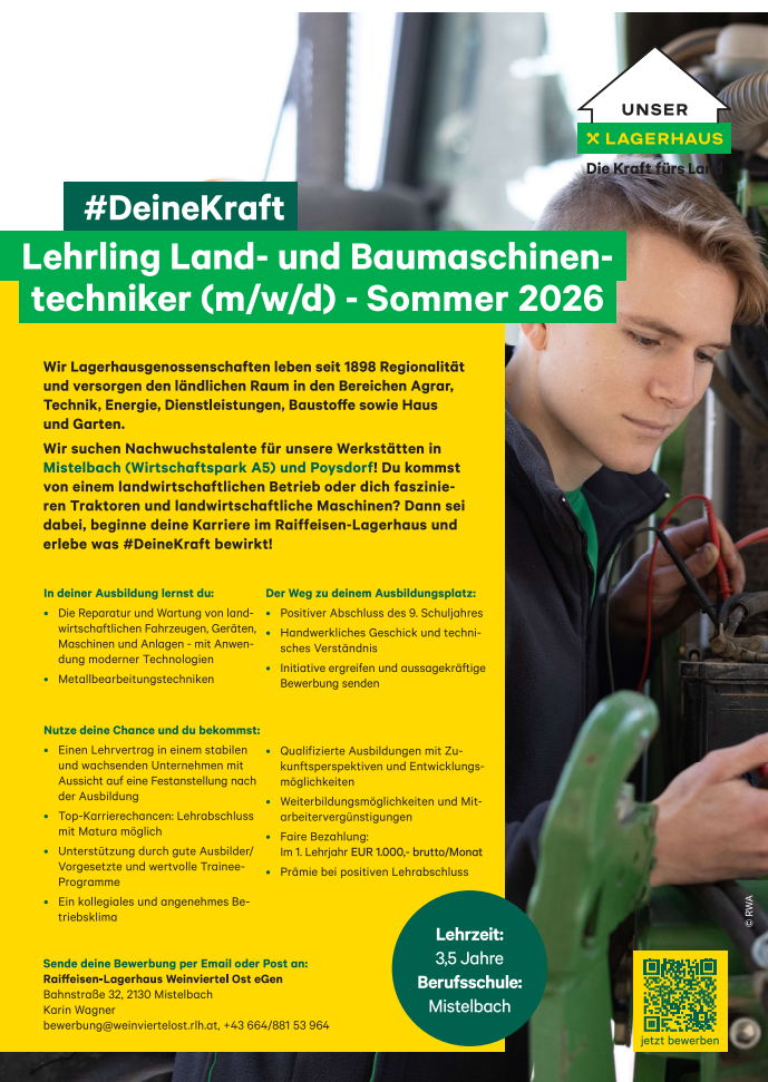 lagerhaus baumaschinen